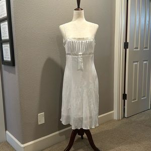 Slip dress - white/ivory